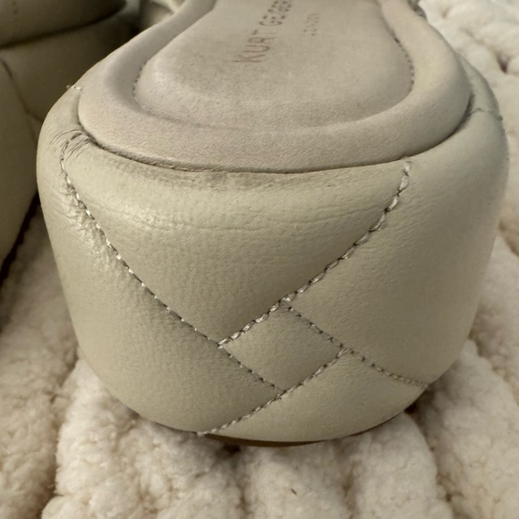 Kurt Geiger Cream Quilted Bag and Platform Sandals - Picture 5 of 14